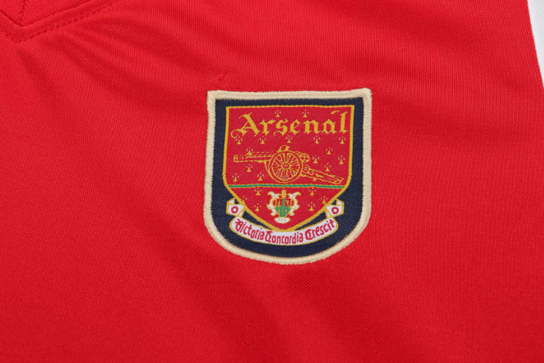 2001/2002 Retro Arsenal Home Football Shirt 1:1 Thai Quality Kids Size