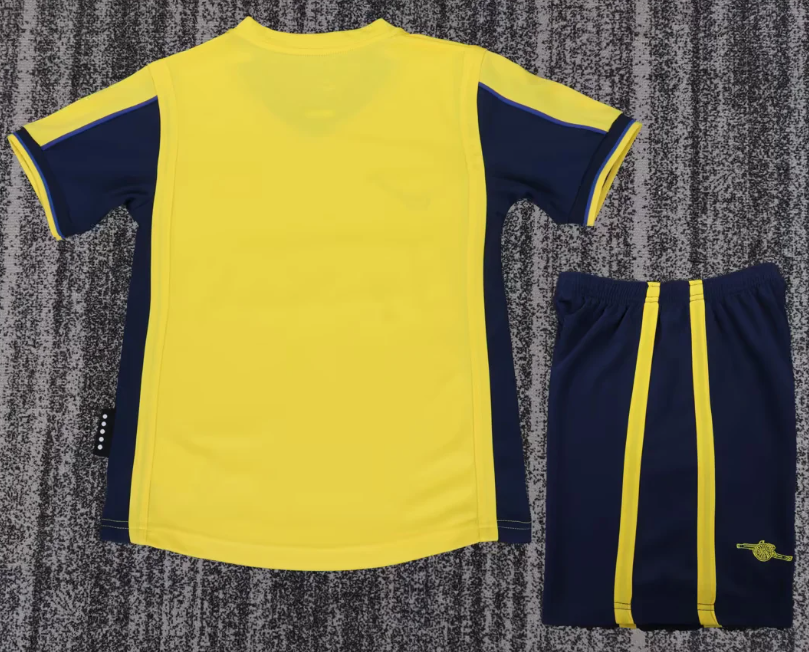 2000/2001 Retro Arsenal Away Football Shirt 1:1 Thai Quality Kids Size