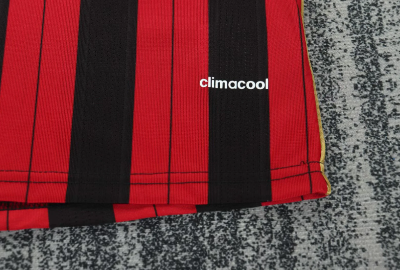 2013-2014 Retro Long Sleeve AC Milan Home Football Shirt 1:1 Thai Quality Kids Size