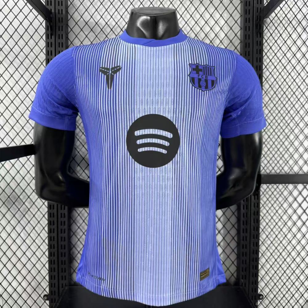 2025/2026 Player Version Barcelona Training Suit Purple Football Jersey 1:1 Thai quality