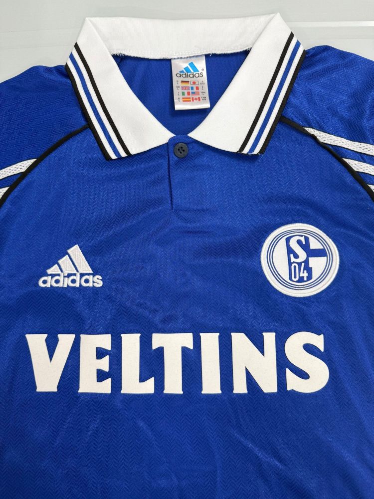1998/2000 Retro Schalke 04 Home Football Jersey 1:1 Thai Quality