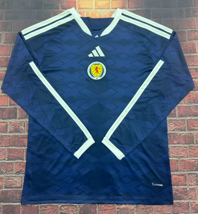 2026 Long Sleeve Scotland National Team Home Football Jersey 1:1 Thai Quality