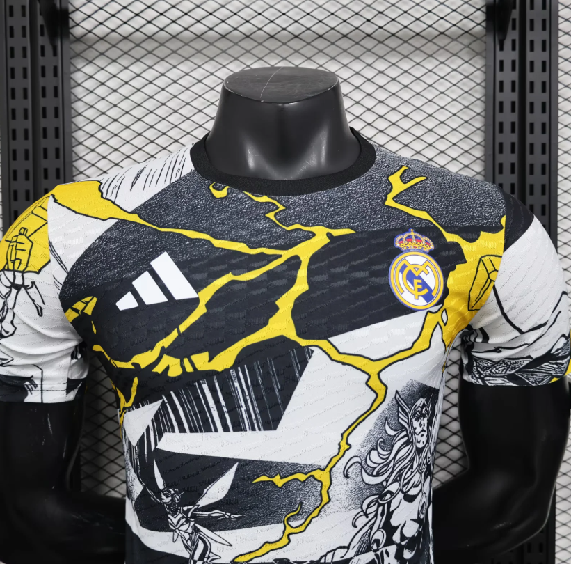 2025/2026 Player Version Real Madrid Collaboration With Marvel Football Shirt 1:1 Thai Quality