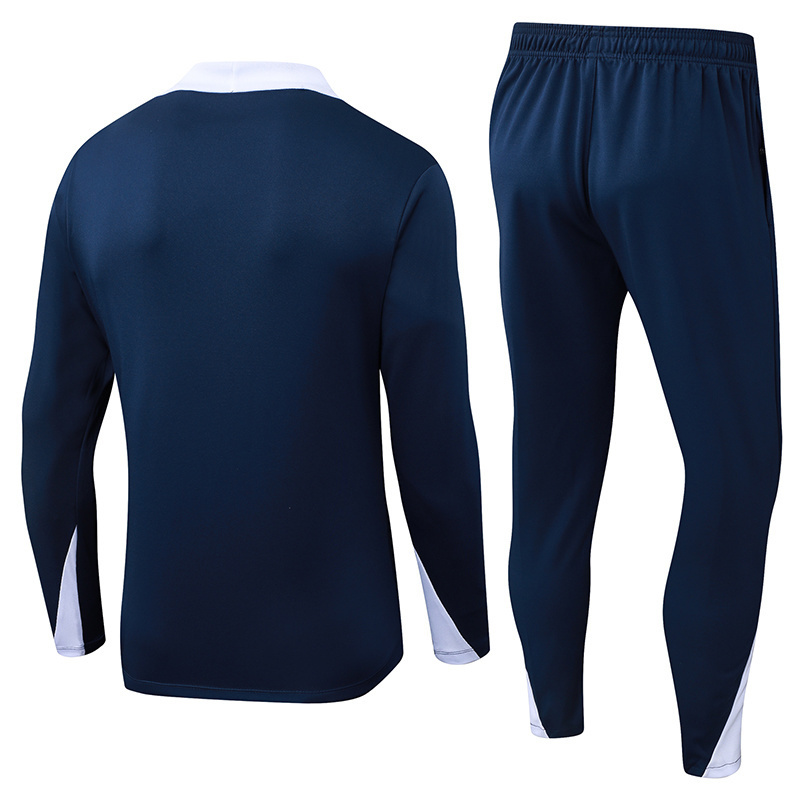2025/2026 Inter Milan Half-Pull Training Suit Royal Blue Football Jersey 1:1  Thai Quality Set
