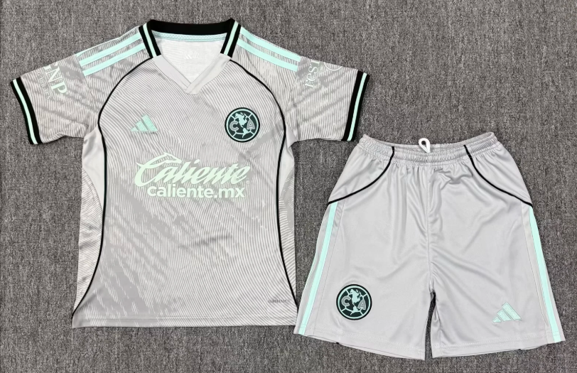 2025/2026 Club América Third Away Football Shirt 1:1 Thai Quality Kids Size