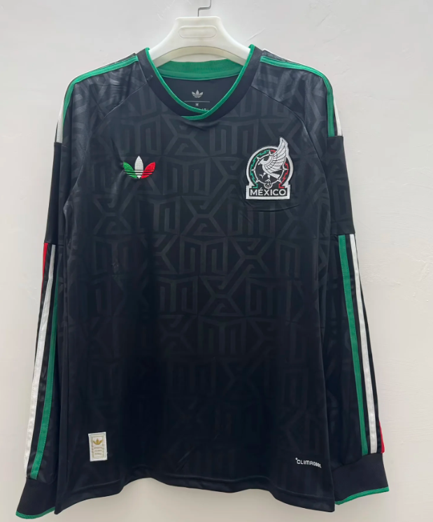 2025/2026 Long Sleeves Mexico Training clothes 01 Football Jersey 1:1 Thai Quality