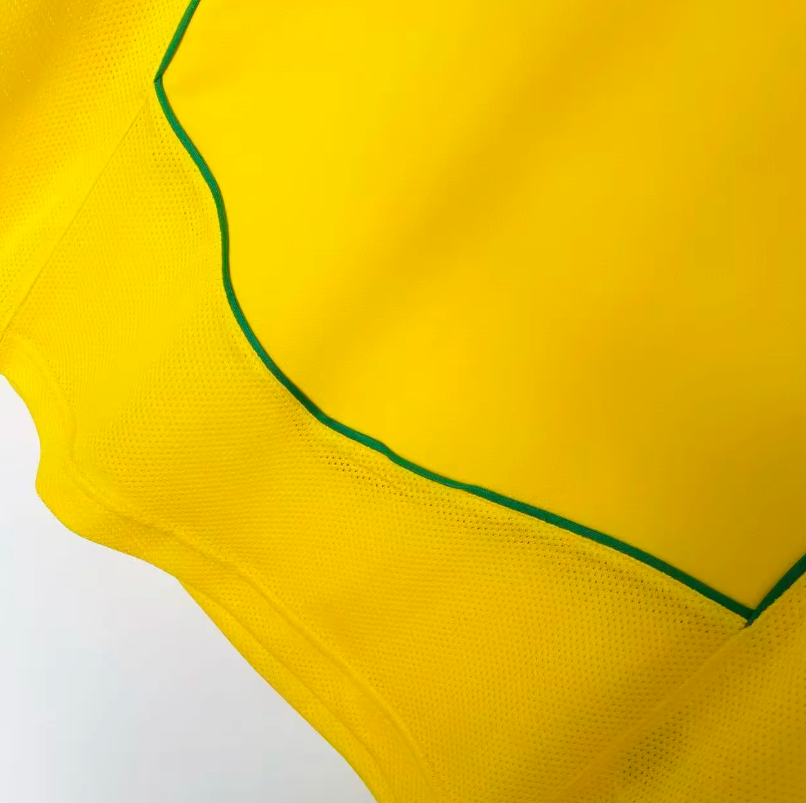 2024 Retro Long Sleeve Brazil Home Football Jersey 1:1 Thai Quality
