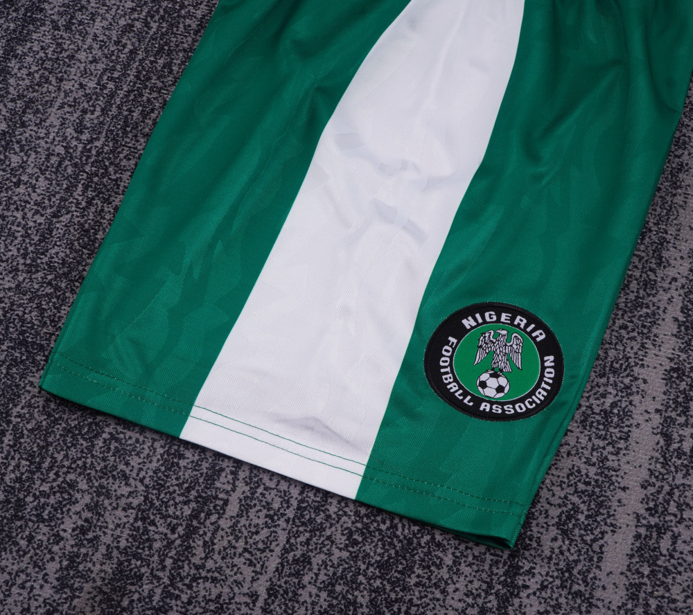 1996 Retro Nigeria National Team Away Football Jersey 1:1 Thai Quality Kids Size