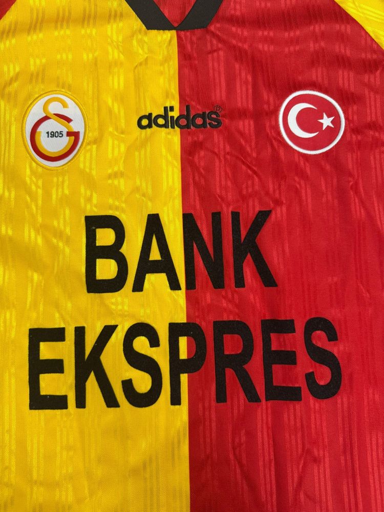 1997/1998 Retro Galatasaray Home Football Shirt 1:1 Thai Quality