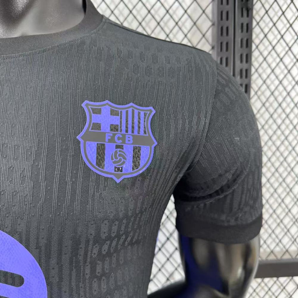 2025/2026 Player Version Barcelona Joint Version Black Football Jersey 1:1 Thai quality
