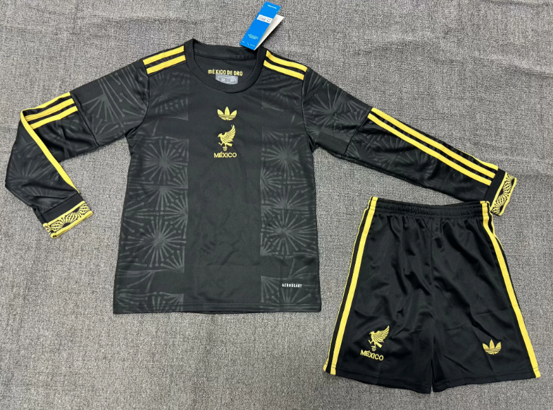 2025/2026 Long Sleeve Mexico National Special Edition Football Jersey 1:1 Thai Quality Kids Size