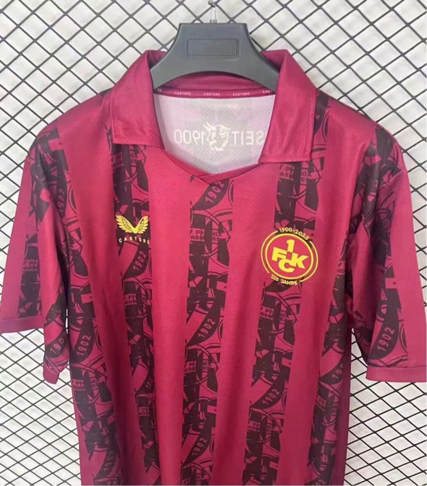 2025/2026 FC Kaiserslautern 125th Anniversary Edition Football Jersey 1:1 Thai Quality