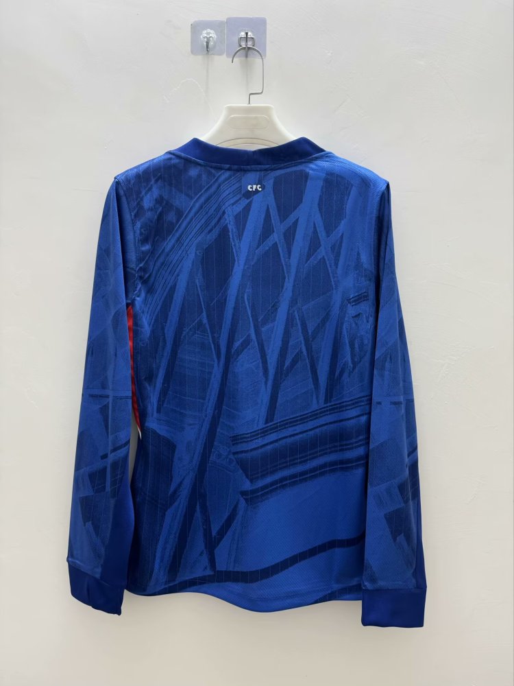2025/2026 Long Sleeves Chelsea Home Football Shirt1:1 Thai Quality