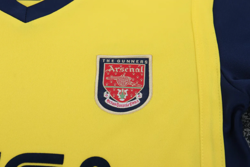 2000/2001 Retro Arsenal Away Football Shirt 1:1 Thai Quality Kids Size