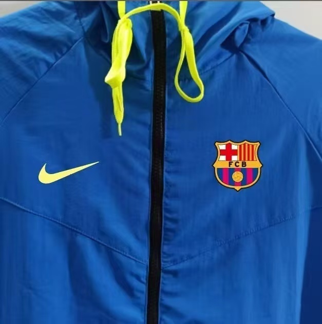 2025/2026 Barcelona Windbreaker Jersey 1:1 Thai Quality 04