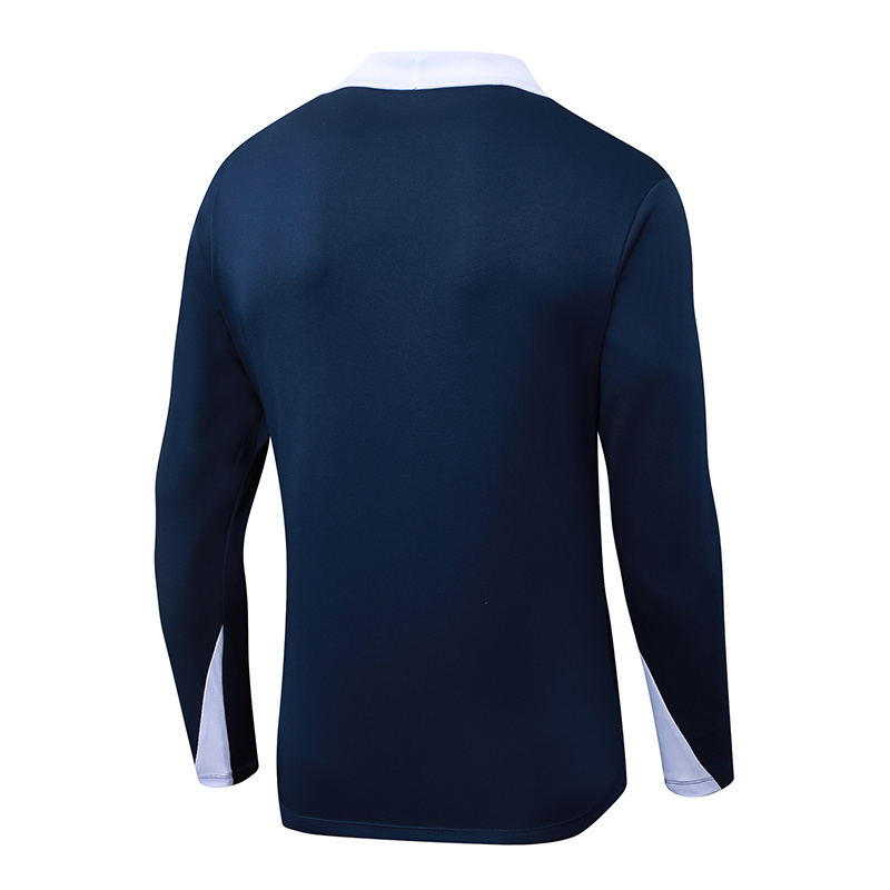 2025/2026 Inter Milan Half-Pull Training Suit Royal Blue Football Jersey 1:1  Thai Quality Set