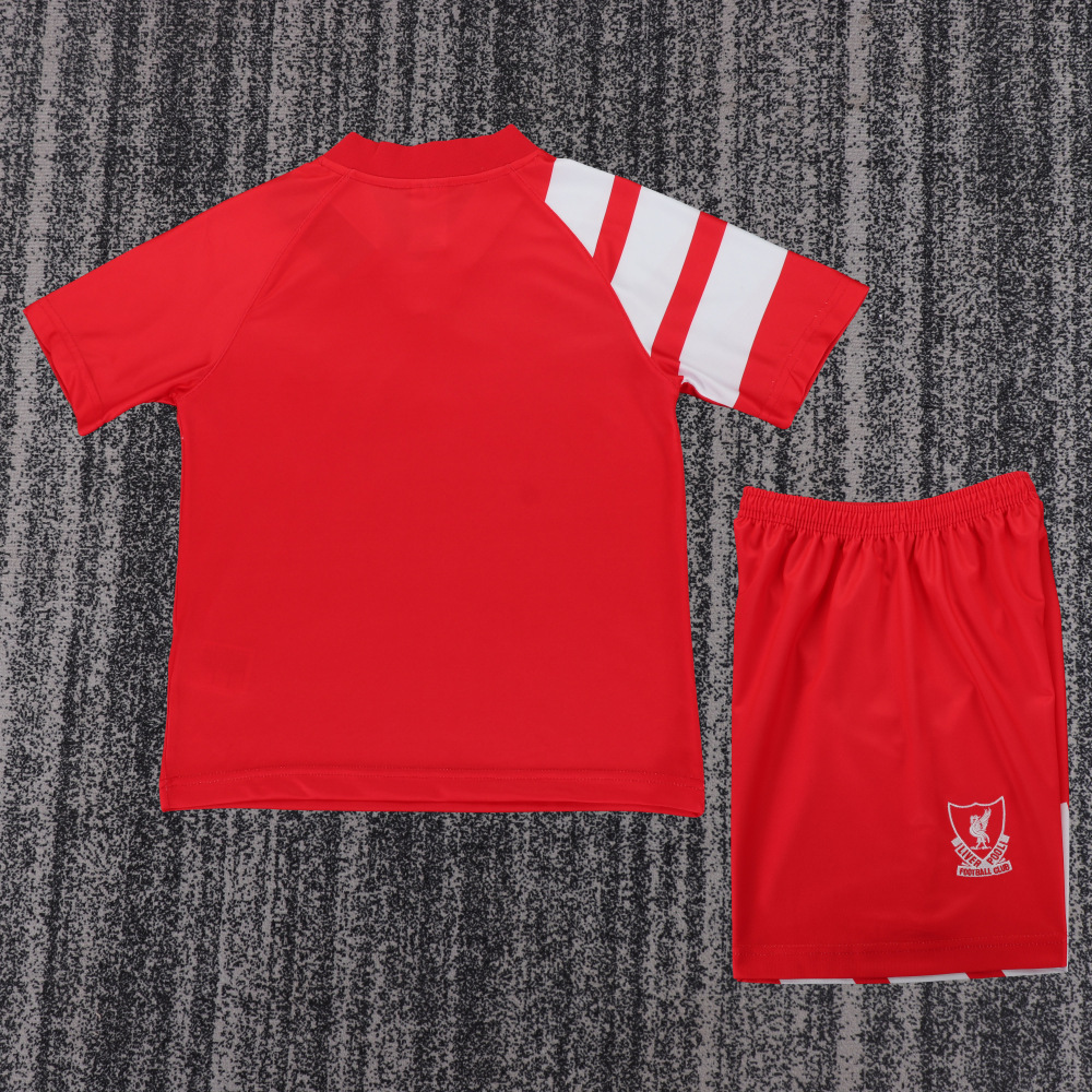 1991/1992 Retro Liverpool Home Football Jersey 1:1 Thai Quality Kids Size