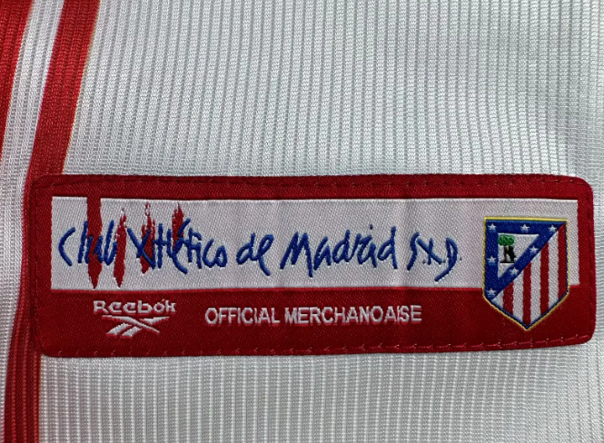 1999/2000 Retro Atletico Madrid Home Football Jersey 1:1 Thai Quality