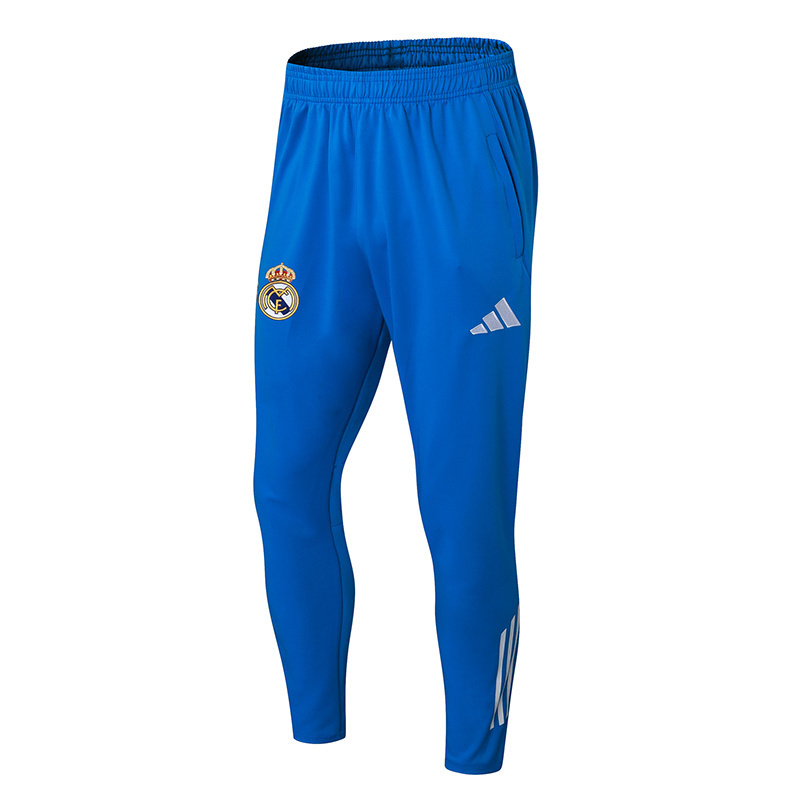 2025-2026 Real Madrid White Half-Pull Training Suit Football Shirt 1:1 Thai Quality Set 01