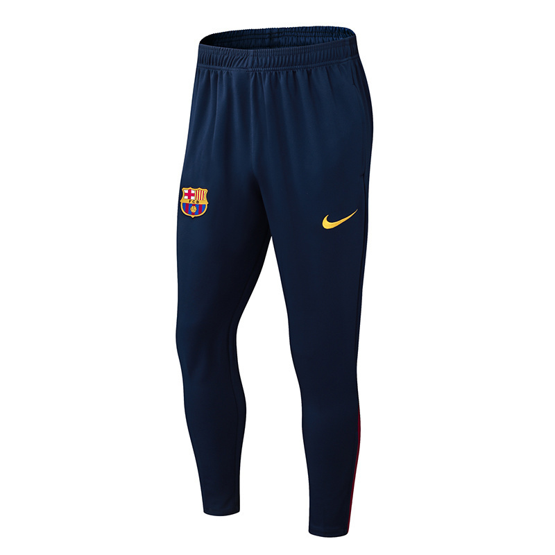 2025/2026 Barcelona Half-Pull Training Suit Royal Blue Jersey 1:1 Thai Quality Set 01