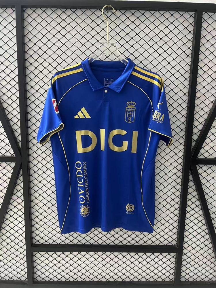 2025/2026 Real Oviedo Home Football Shirt 1:1 Thai Quality