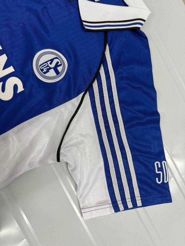 1998/2000 Retro Schalke 04 Home Football Jersey 1:1 Thai Quality