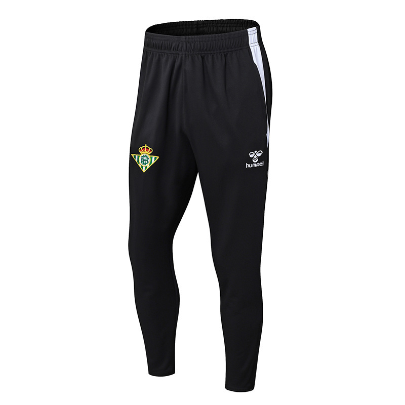 2025/2026 Real Betis Half-Pull Training Suit Black Football Shirt 1:1 Thai Quality Set