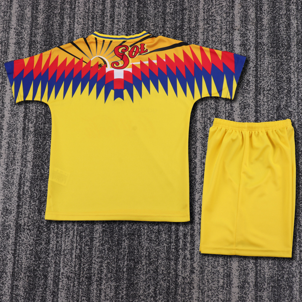 1995/1996 Retro Club América Home Football Jersey 1:1 Thai Quality Kids Size