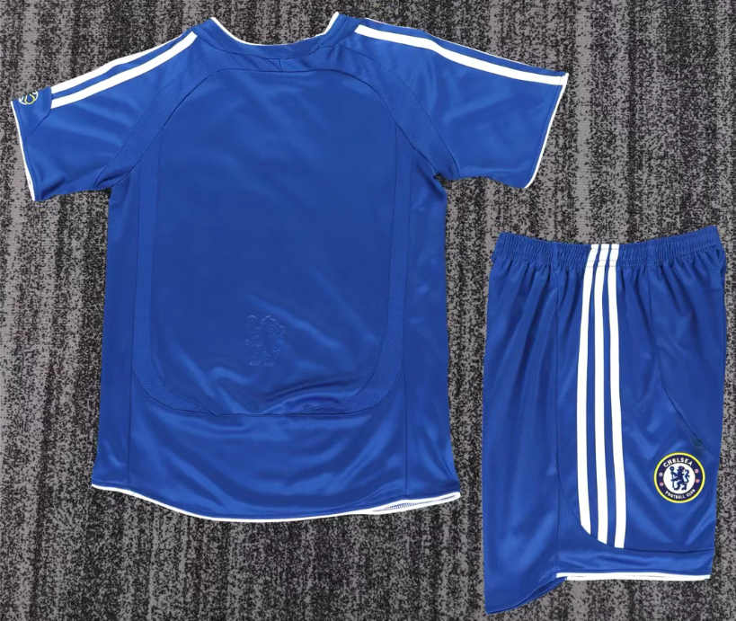 2006-2007 Retro Chelsea Home Football Shirt 1:1 Thai Quality Kids Size