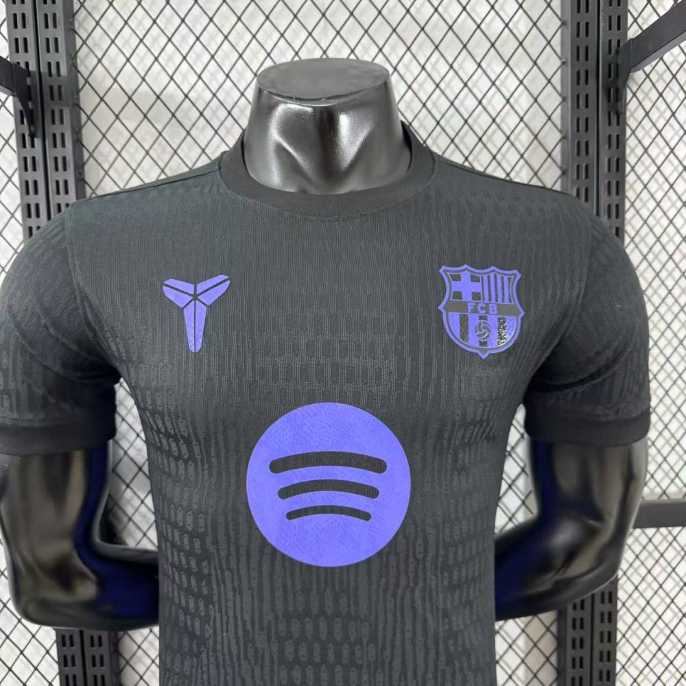 2025/2026 Player Version Barcelona Joint Version Black Football Jersey 1:1 Thai quality