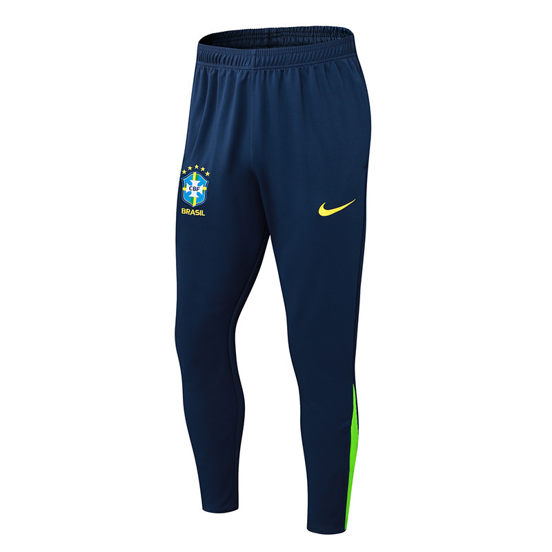 2025/2026 Brazil Half-Pull Training Suit Royal Blue Jersey Set