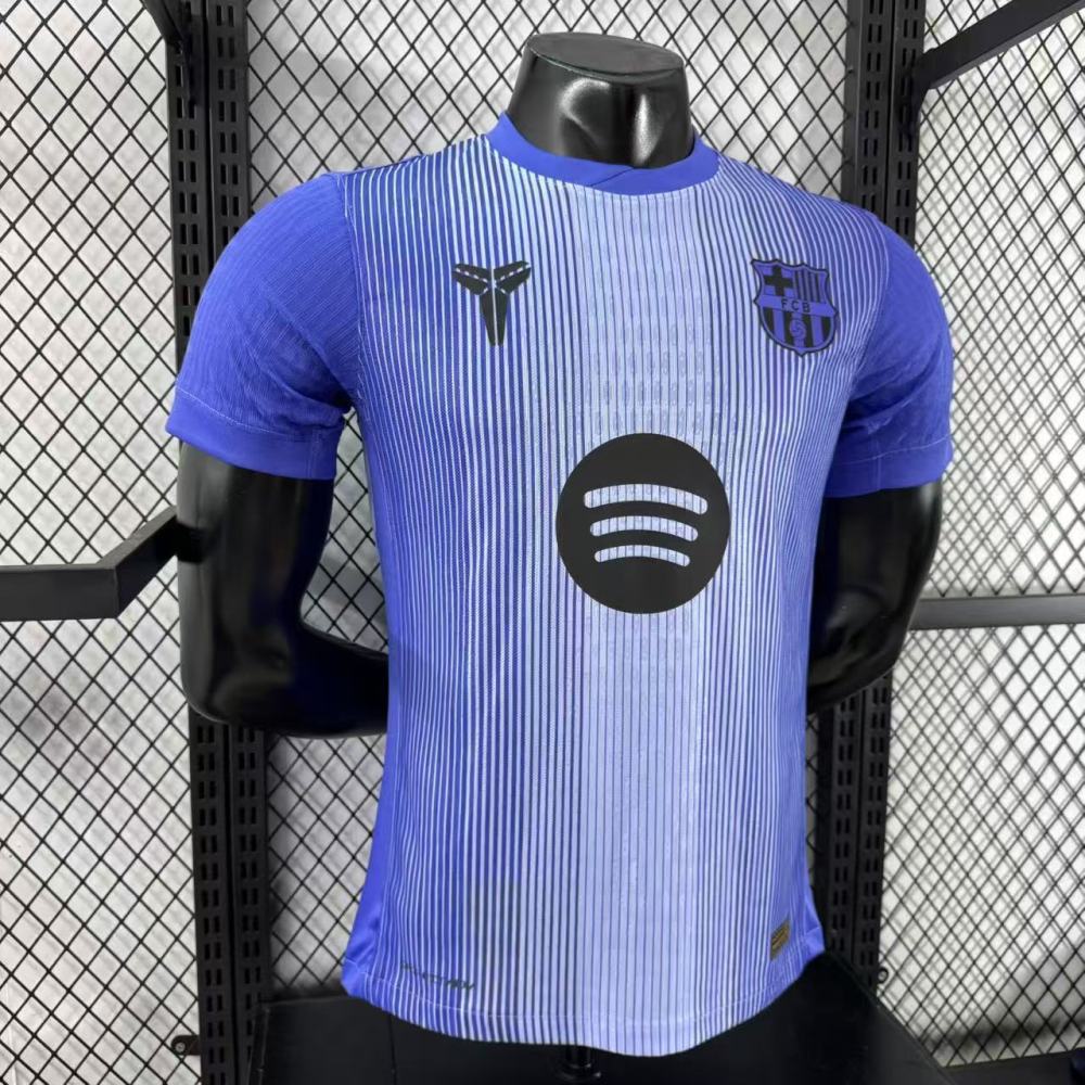2025/2026 Player Version Barcelona Training Suit Purple Football Jersey 1:1 Thai quality