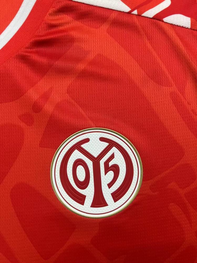 2025/2026 FSV Mainz 05 Home Football Jersey 1:1 Thai Quality