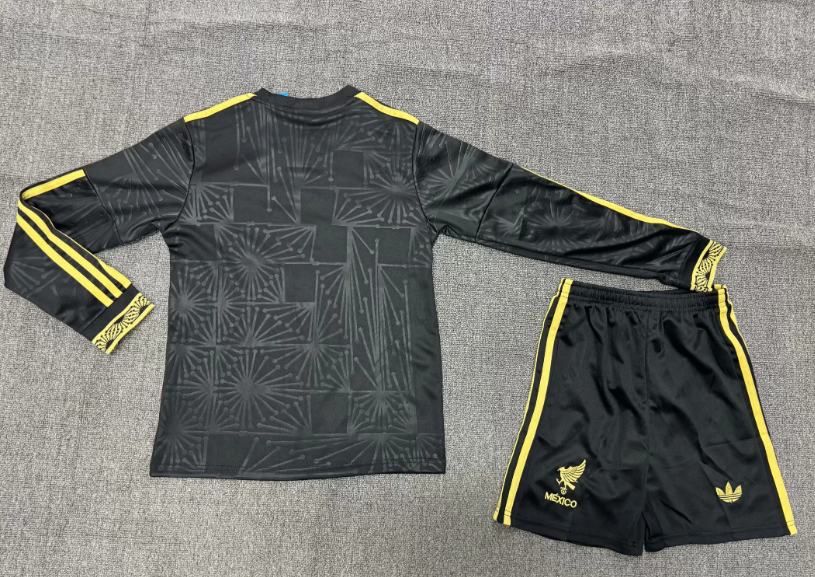 2025/2026 Long Sleeve Mexico National Special Edition Football Jersey 1:1 Thai Quality Kids Size