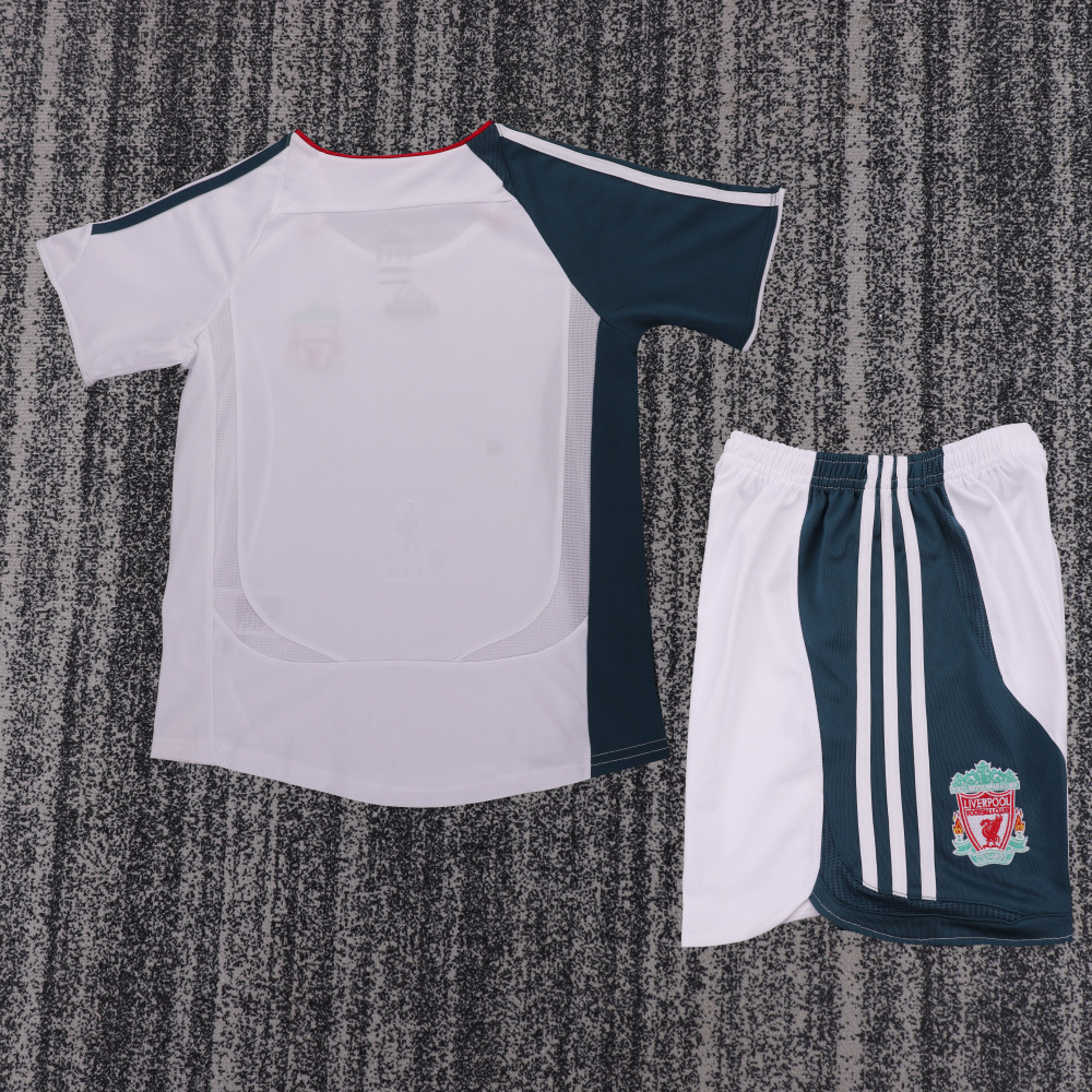 2006/2008 Retro Liverpool Away Football Jersey 1:1 Thai Quality Kids Size