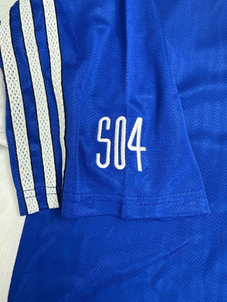 1998/2000 Retro Schalke 04 Home Football Jersey 1:1 Thai Quality