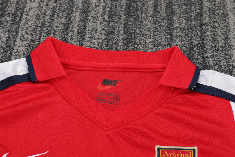 2001/2002 Retro Arsenal Home Football Shirt 1:1 Thai Quality Kids Size