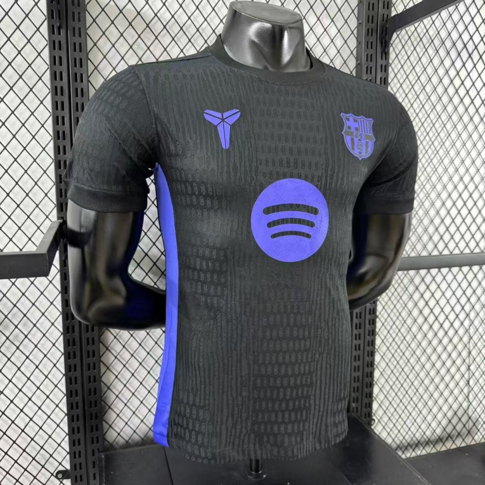 2025/2026 Player Version Barcelona Joint Version Black Football Jersey 1:1 Thai quality