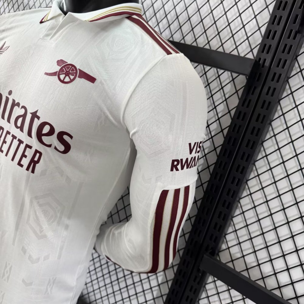 2025/2026 Long Sleeves Player Version Arsenal Third Away Football Shirt 1:1 Thai Quality