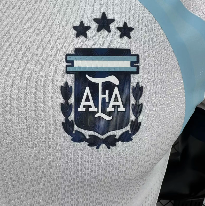 2026 Player Version Argentina Training Suit White Football Shirt 1:1 Thai Quality