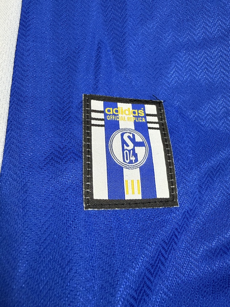 1998/2000 Retro Schalke 04 Home Football Jersey 1:1 Thai Quality