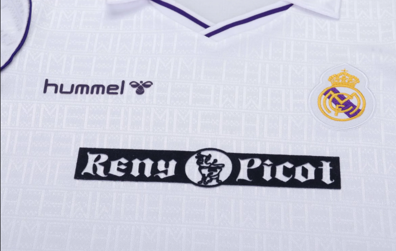1988-1990 Retro Real Madrid Home Football Jersey 1:1 Thai Quality Kids Size