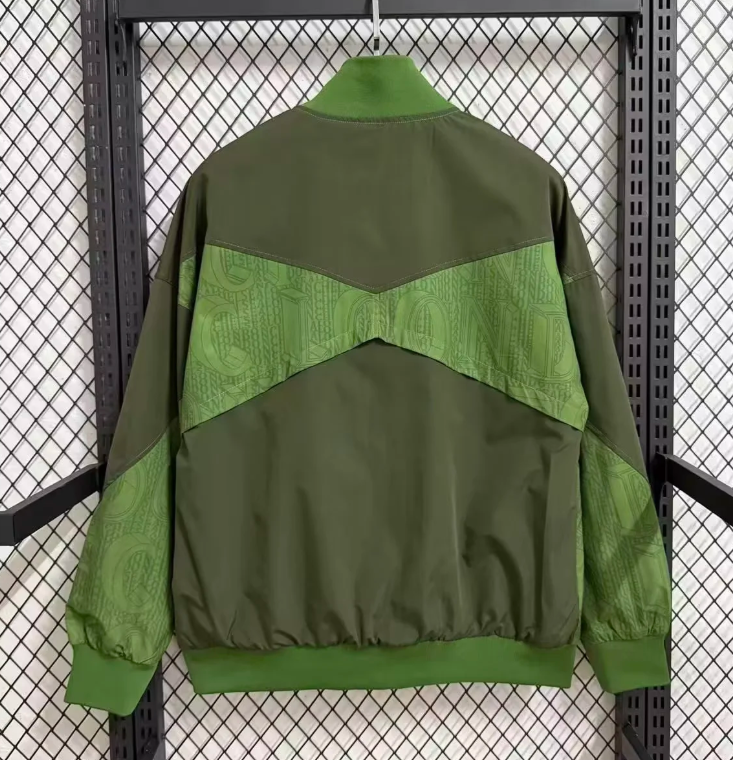 2025/2026 Chelsea Windbreaker Military Green Training Football Shirt 1:1 Thai Quality
