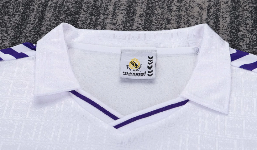 1988-1990 Retro Real Madrid Home Football Jersey 1:1 Thai Quality Kids Size