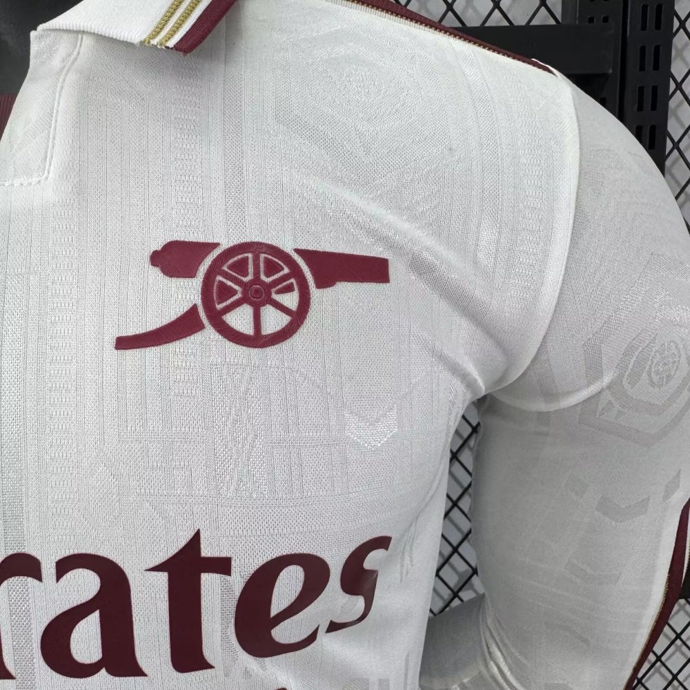 2025/2026 Long Sleeves Player Version Arsenal Third Away Football Shirt 1:1 Thai Quality