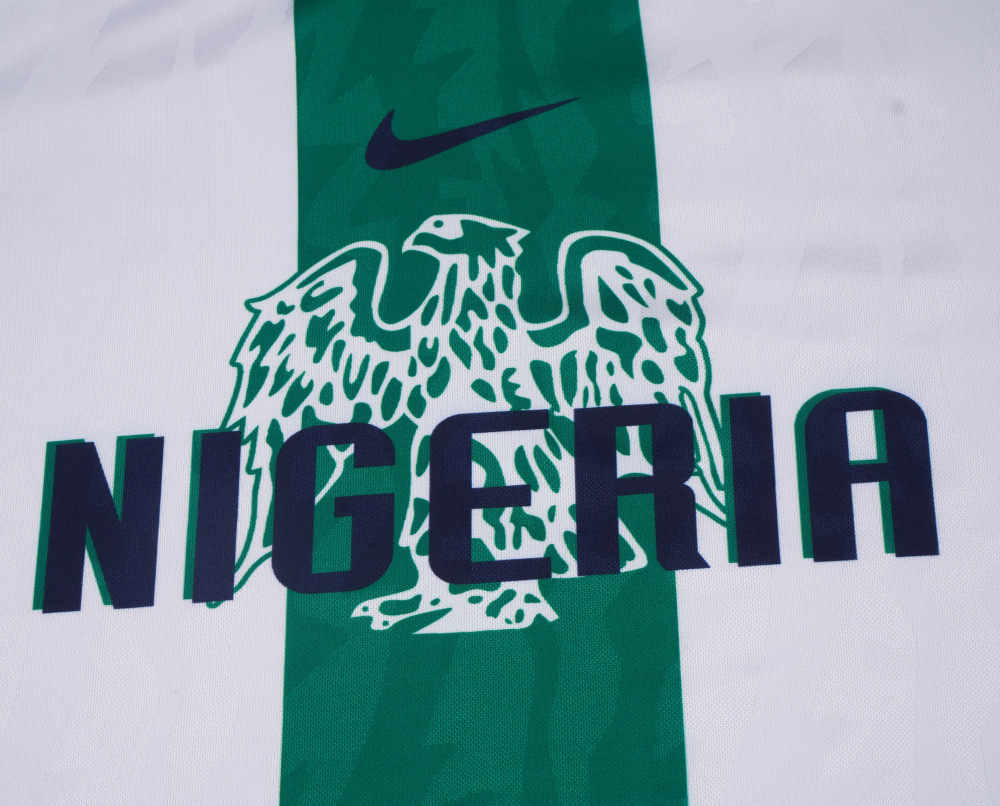 1996 Retro Nigeria National Team Away Football Jersey 1:1 Thai Quality Kids Size