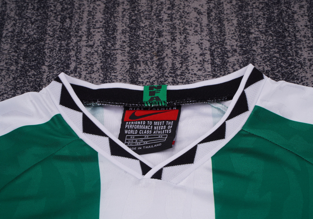 1996 Retro Nigeria National Team Home Football Jersey 1:1 Thai Quality Kids Size