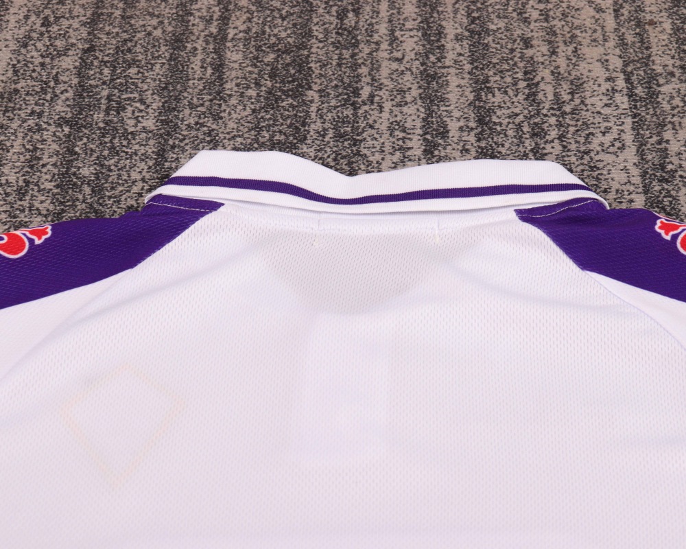 1998-1999 Retro Fiorentina Away Football Shirt 1:1 Thai Quality Kids Size