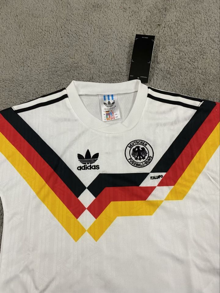 1990 Retro Germany Home Football Shirt 1:1 Thai Quality Kids Size
