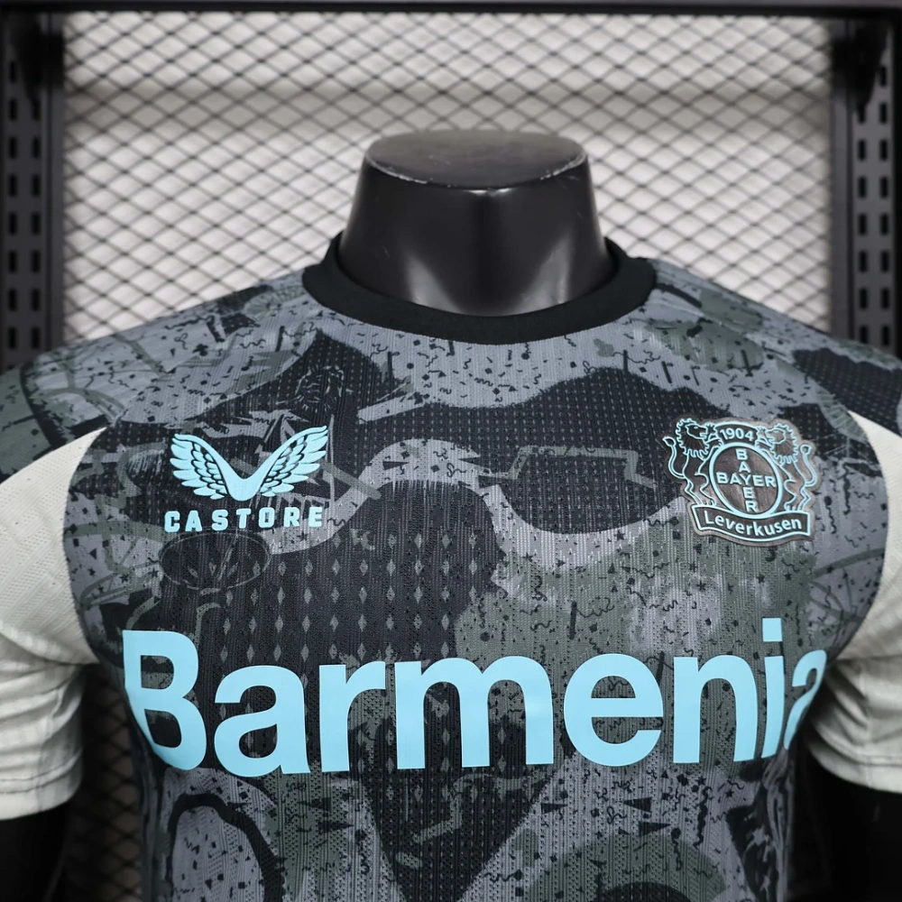 2024/2025 Player Edition Bayer Leverkusen 3rd Away Football Shirt 1:1 Thai Quality